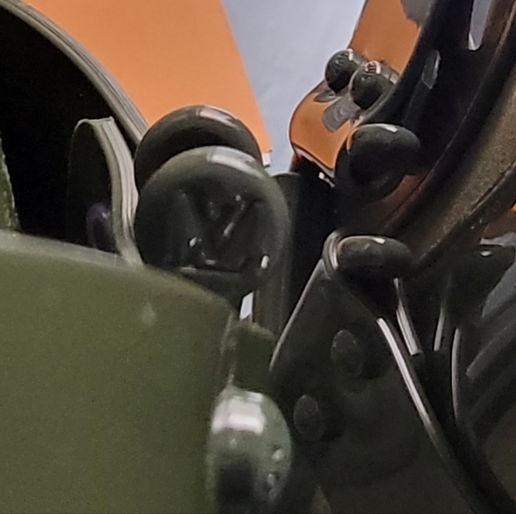 Louis Vuitton Monogram Rhapsody Ankle Boots Green Semi-Pointed Toes Size 39 - Picture 8 of 11